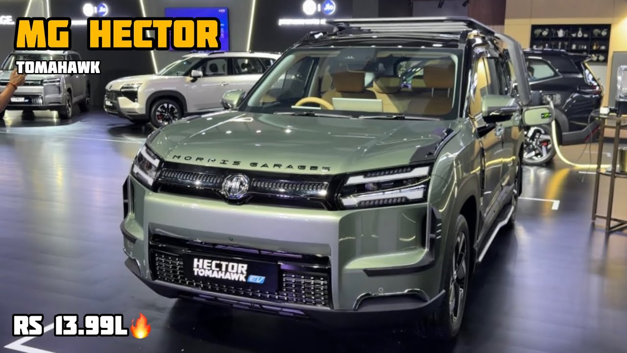 New MG Hector TomaHawk 2026 is Finally here🔥 Starts at just ₹13.99L | New Electric car in India
