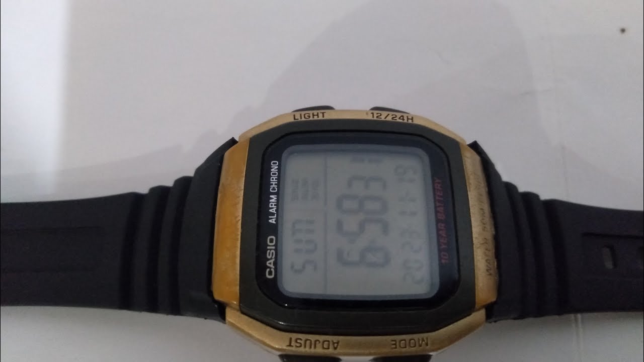 Cara perbaiki tombol jam tangan casio mudah cepat