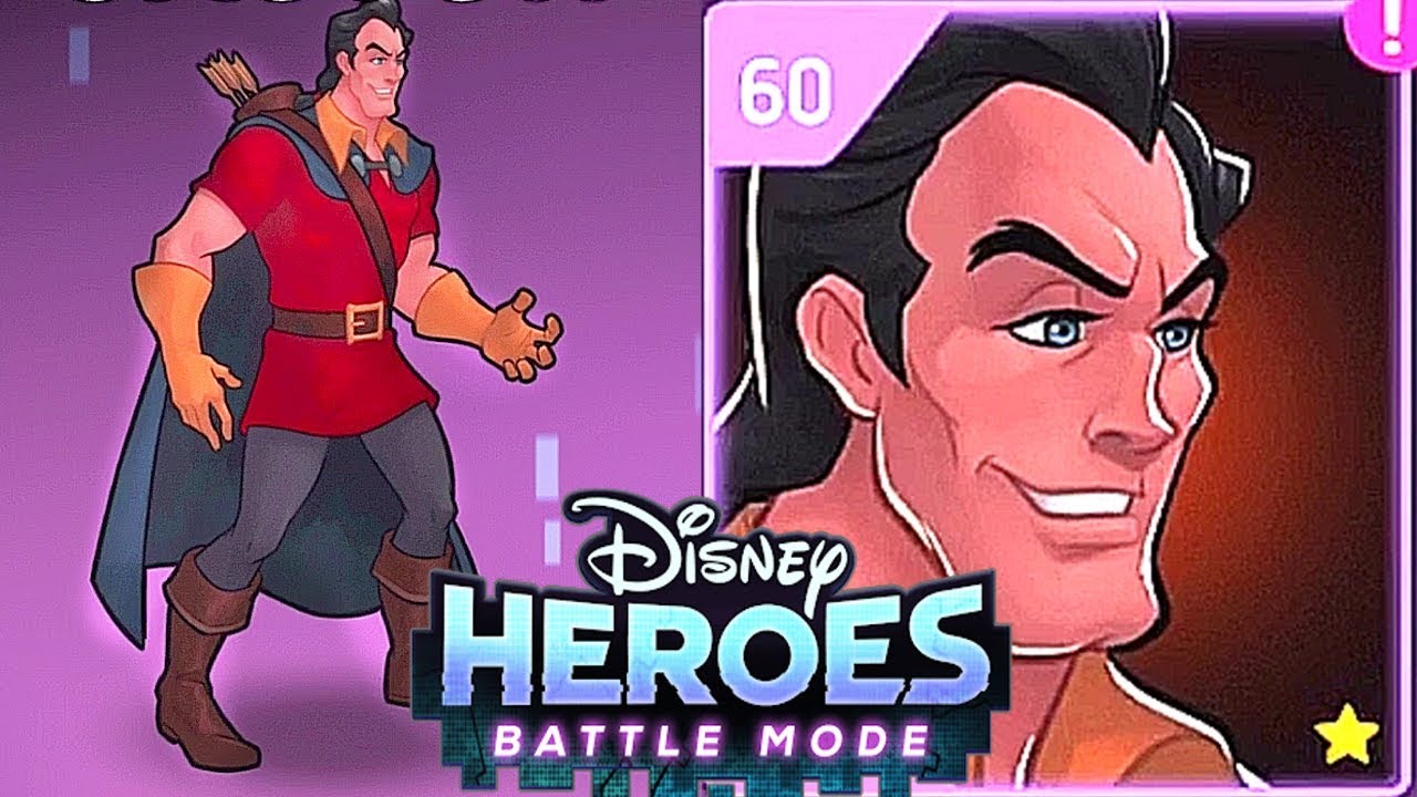 Disney Heroes: Battle Mode - Gaston Unlocked All skills
