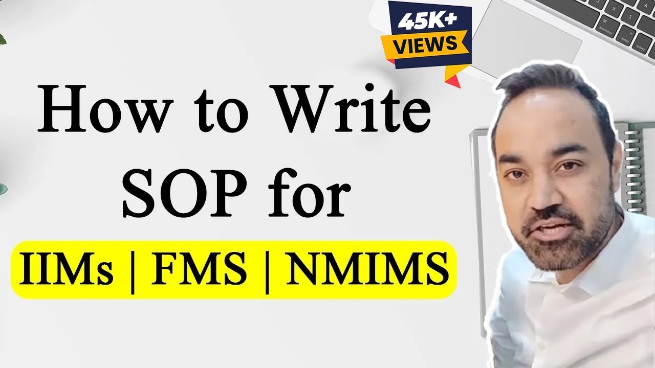 How to Write SOP for IIMs | FMS | NMIMS