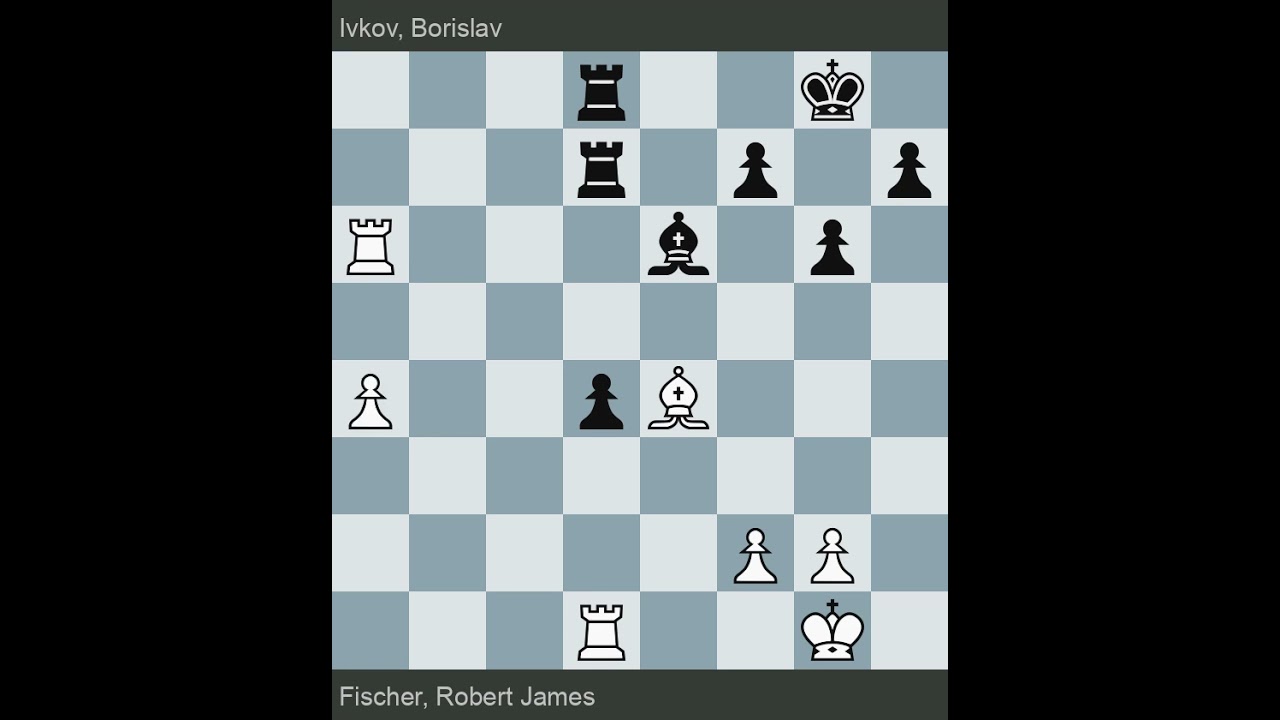 Buenos Aires 1960 | Fischer vs Ivkov | Round 4