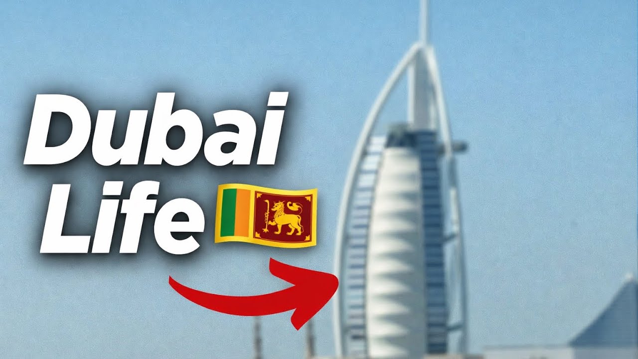 “First Dubai Vlog 🇦🇪 | Metro & Bus Journey to Mom’s Home 🚌🚇 | Sri Lankans Abroad”
