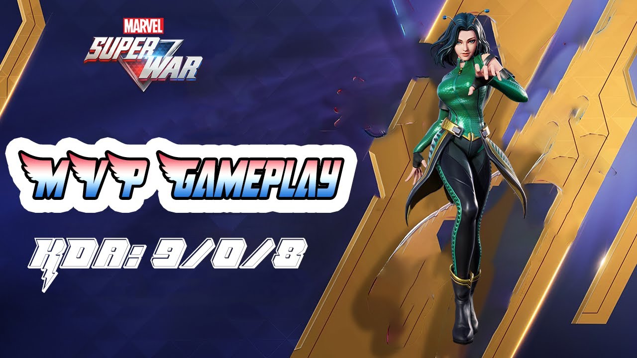 MVP Gameplay Mantis 9/0/8 | Marvel Super War | 漫威超级战争 | Fairest MOBA Game | Best HD MOBA Game
