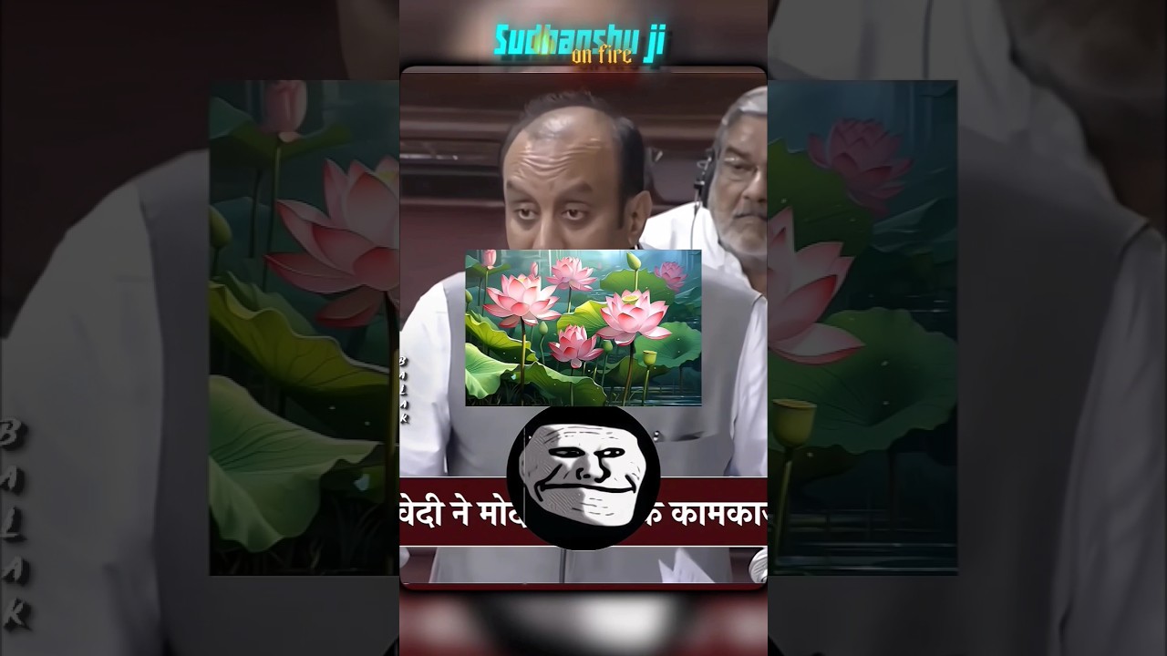Sudhanshu Trivedi Fire on Kharge 🔥|Wait till end 🙏🏻|#sudhanshutrivedi #kharge #bjp #viral #shorts