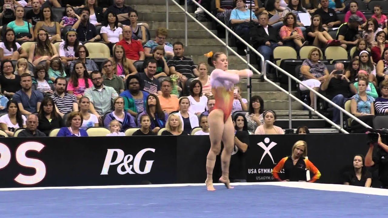 Macy Toronjo - Floor - 2014 P&G Championships - Sr. Women Day 2