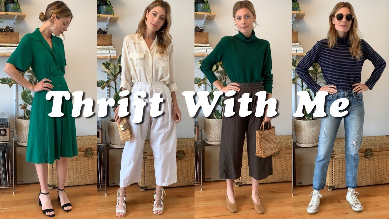 THRIFT WITH ME | Reformation Knock Off | Styling My Thrift Finds || Tiny Acorn