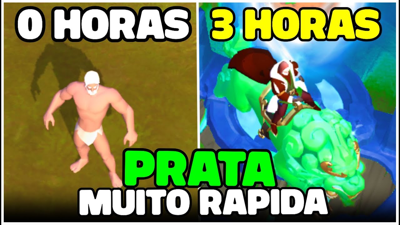 A MELHOR FORMA DE FAZER PRATA PARA INICIANTES NO ALBION ONLINE EM 2025