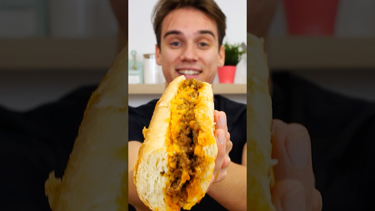 Ground Beef Philly Cheesesteak Sandwich