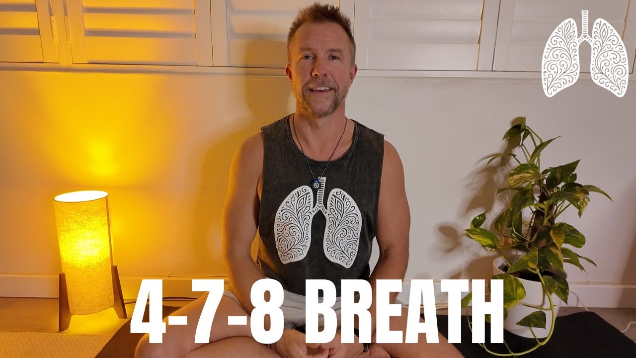 4-7-8 Breathwork practise to reduce stress, regulate your nervous system and achieve inner peace