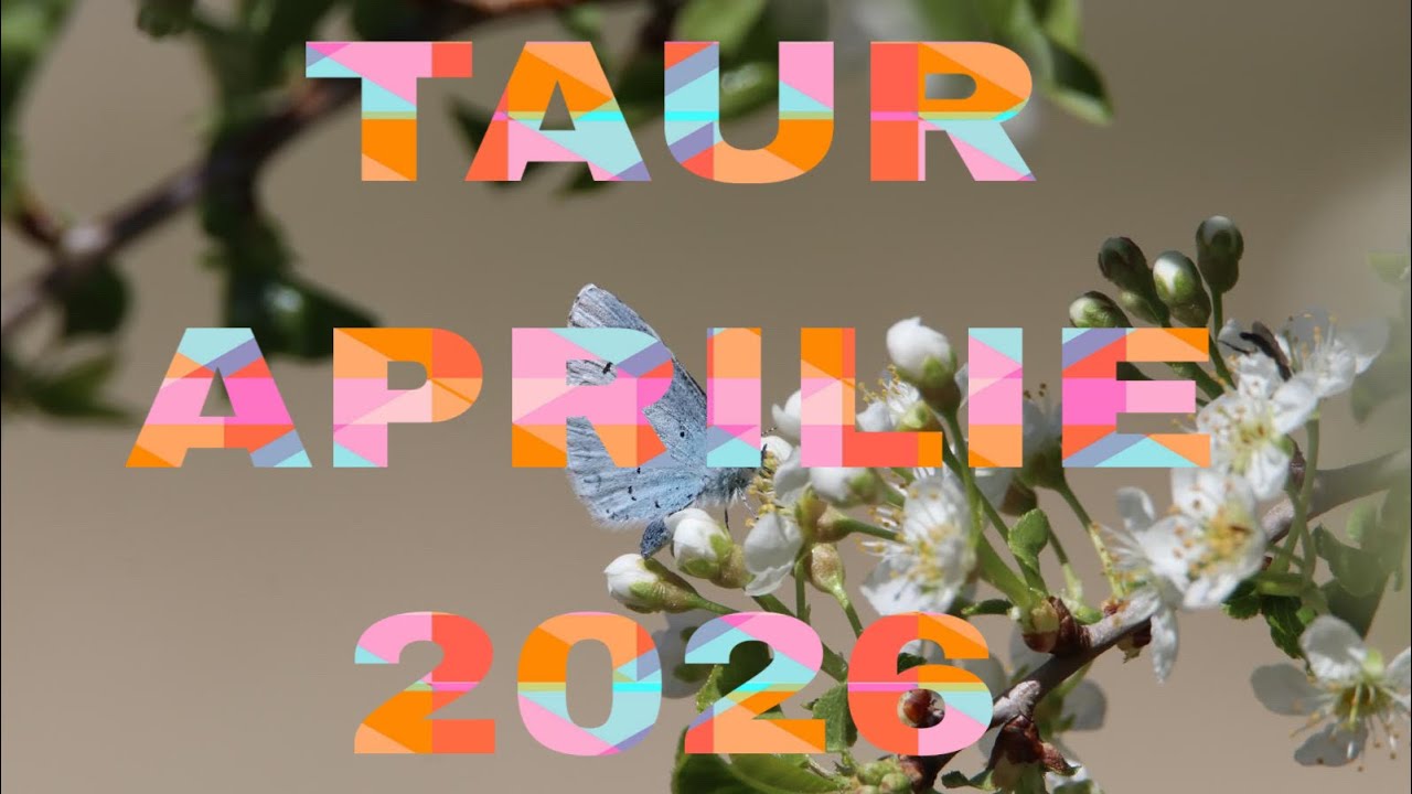 TAUR♉APRILIE2026 INSPIRAȚIA BANILOR ȚI-O ADUCE DUMNEZEU,DOAR SĂ FII ATENT LA DETALII 🌿VINDECARE😇🌹♥️