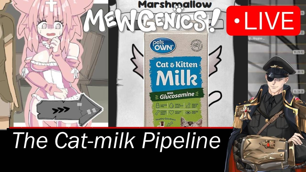 The Pink Cat milk pipeline - Ouroboros Family Tree Pt 9 | #mewgenics