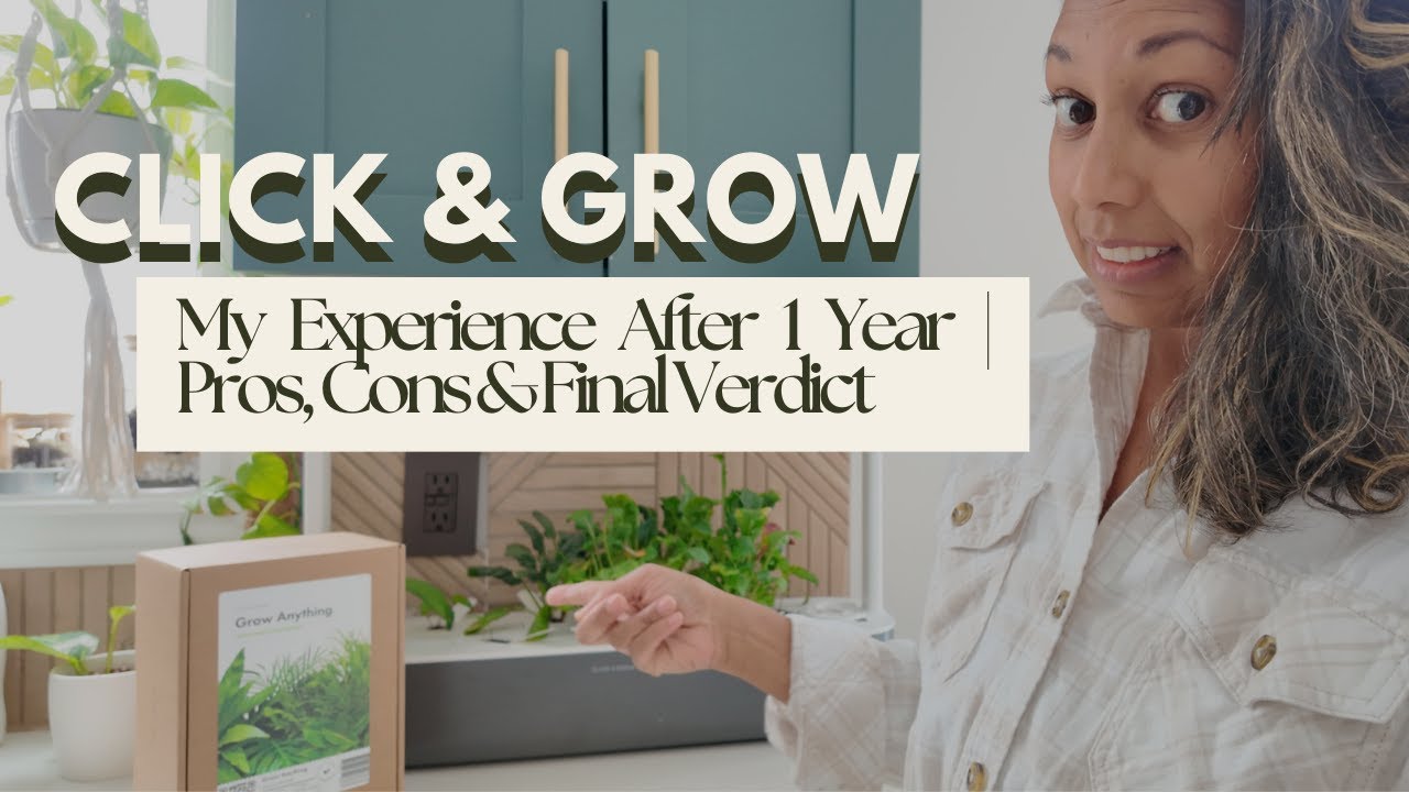Click & Grow Smart Garden 9 Review: My Experience After 1 Year | Pros, Cons & Final Verdict