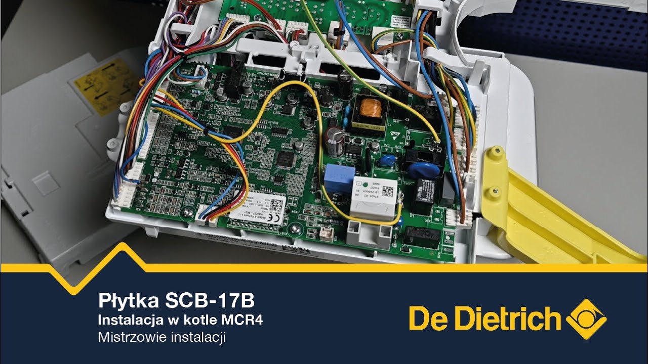 Płytka SCB-17B - instalacja w kotle MCR4 | Mistrzowie Instalacji
