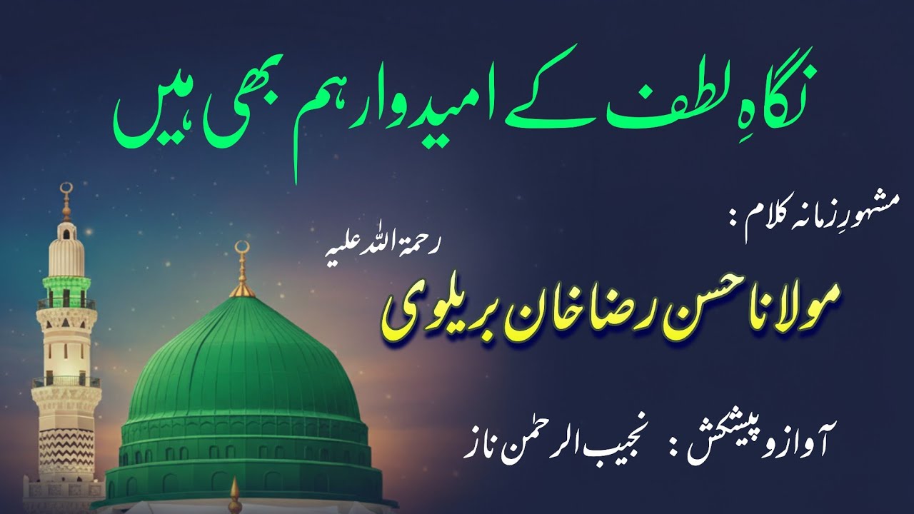 Nigahe Lutf Ke Ummeedwar Ham Bhi Hein | نگاہ لطف کے امیدوار ہم بھی ہیں | Najeeb Naz