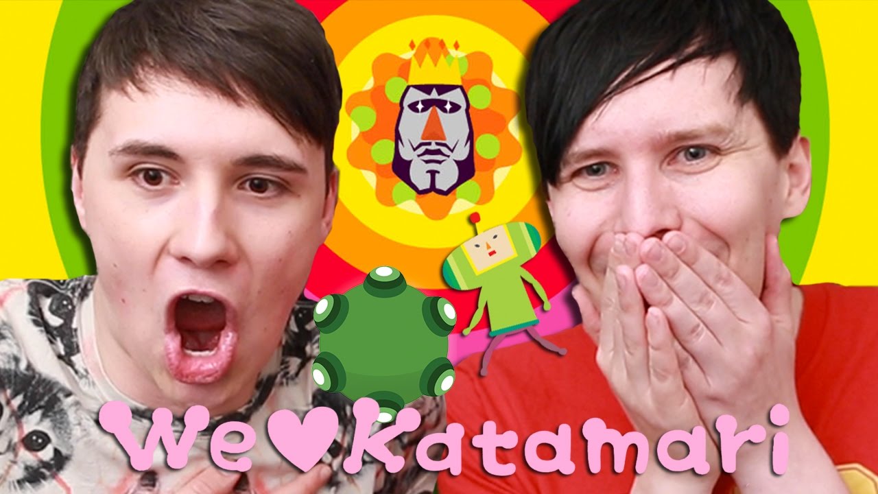 GIANT STICKY BALLS - Dan and Phil Play: We Love Katamari!
