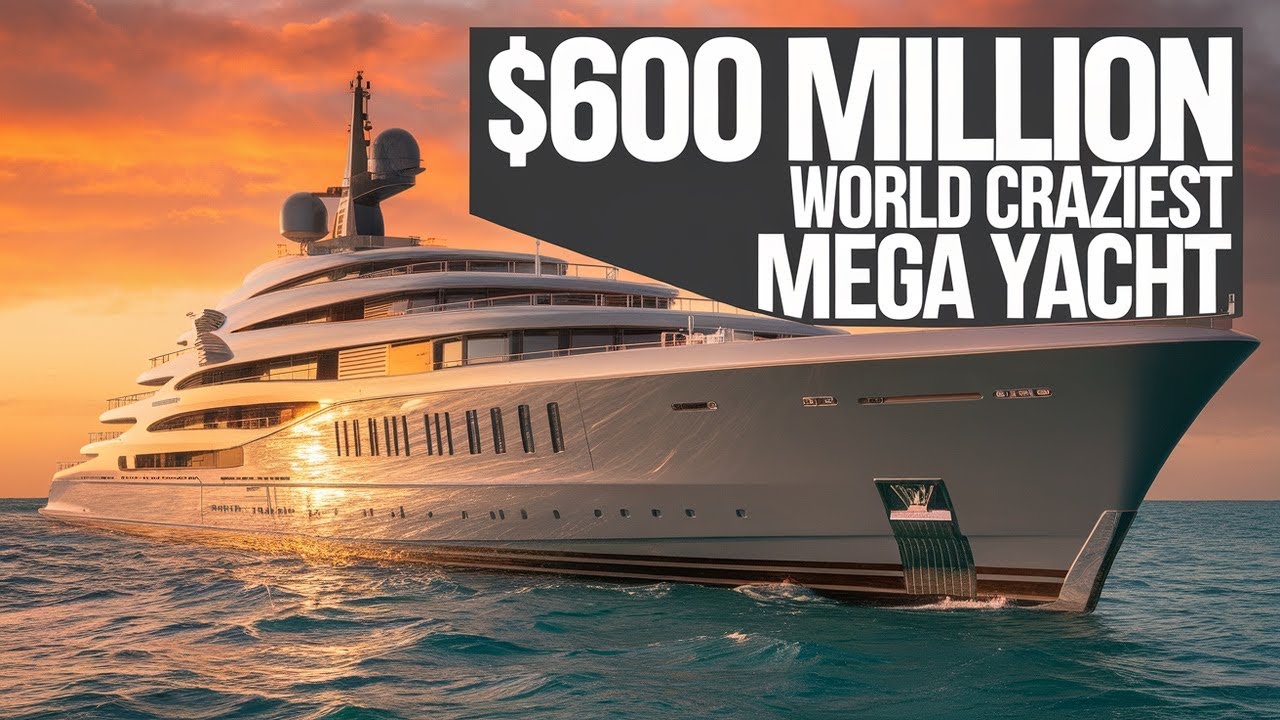 WITNESS the WORLD'S CRAZIEST Yacht DILBAR Worth 600 Million Dollars?!