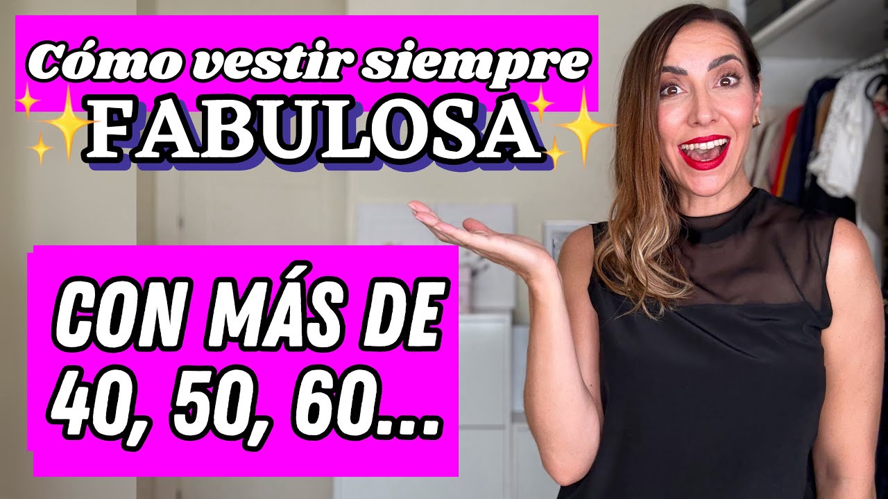 5 TRUCOS para vestir ✨FABULOSA✨ A CUALQUIER EDAD | y SIN TENER QUE COMPRAR MÁS (ad LILYSILK)