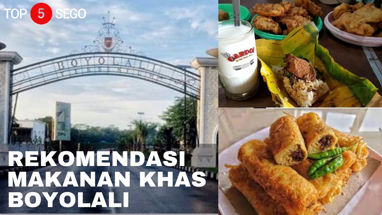 REKOMENDASI 5 MAKANAN KHAS BOYOLALI I #TOP5SEGO