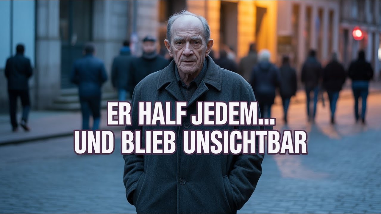 Er half jedem… aber als er selbst alles verlor, war niemand für ihn da
