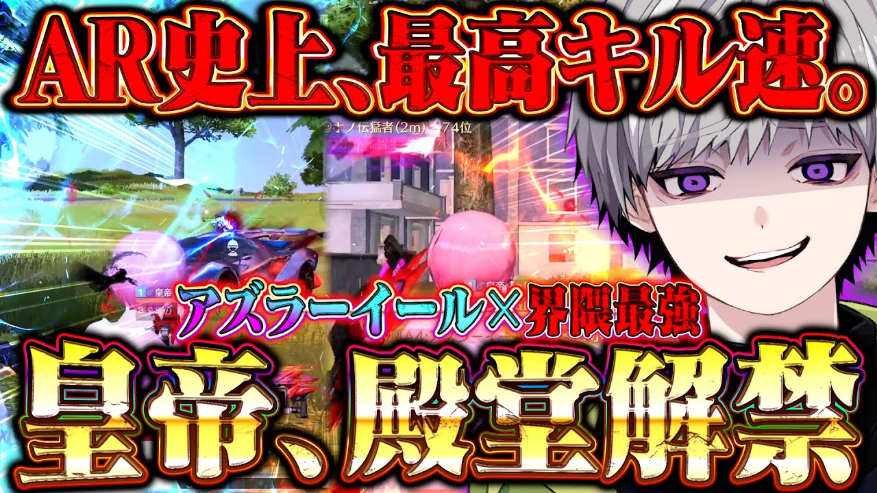 【最速】界隈最強が殿堂M4A4とMK5で通常ガチ勢破壊し尽くしてみた【荒野行動】