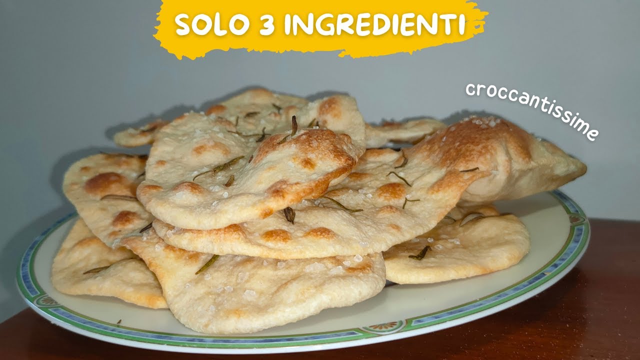 Scrocchiarelle velocissime! Solo 3 ingredienti.