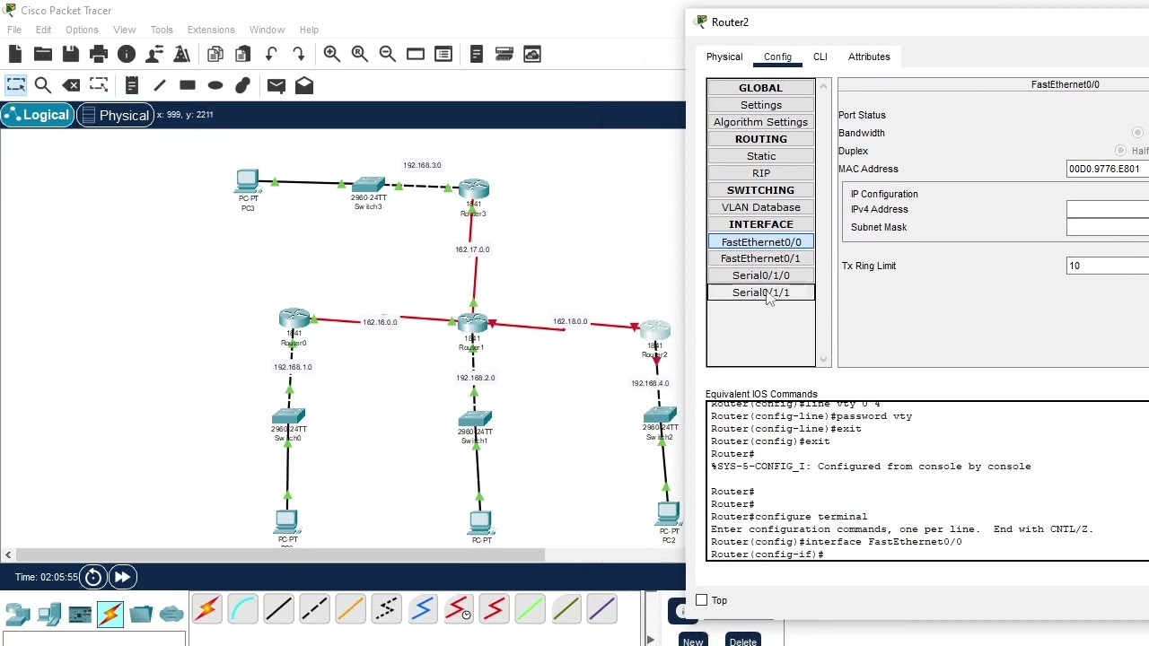 ENRUTAMIENTO DINAMICO (PROTOCOLO RIP V2) | CISCO PACKET TRACER