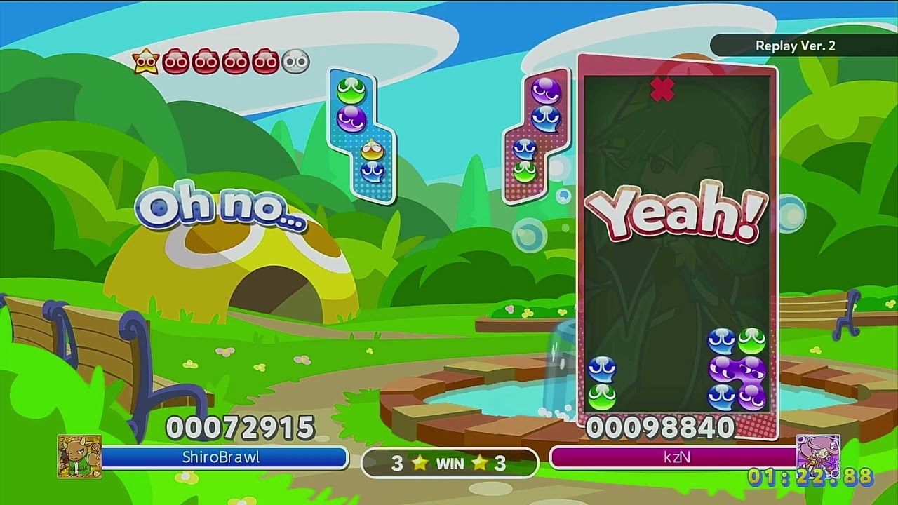 PuyoPuyo Champions: ShiroBrawl vs kzN