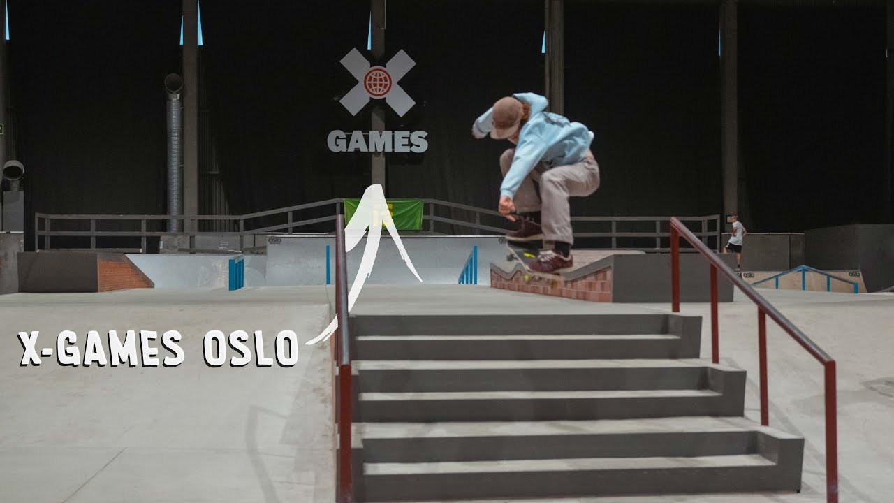 Skating at the X-GAMES Park in OSLO // Skur 13 Norway