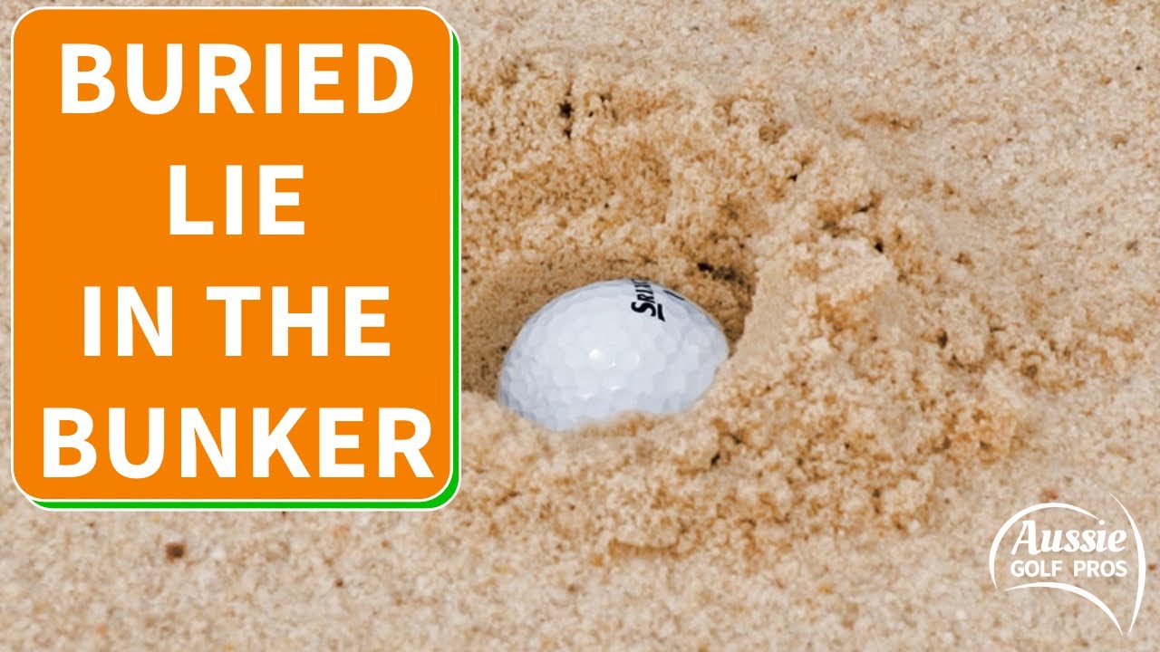 How to get out of a BURIED LIE in the BUNKER
