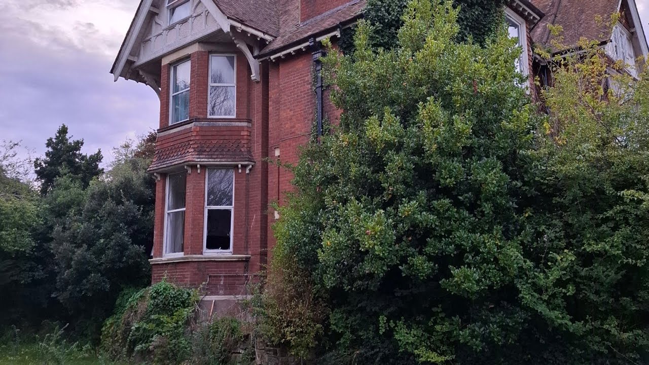 once a beautiful care home . someones teeth left behind