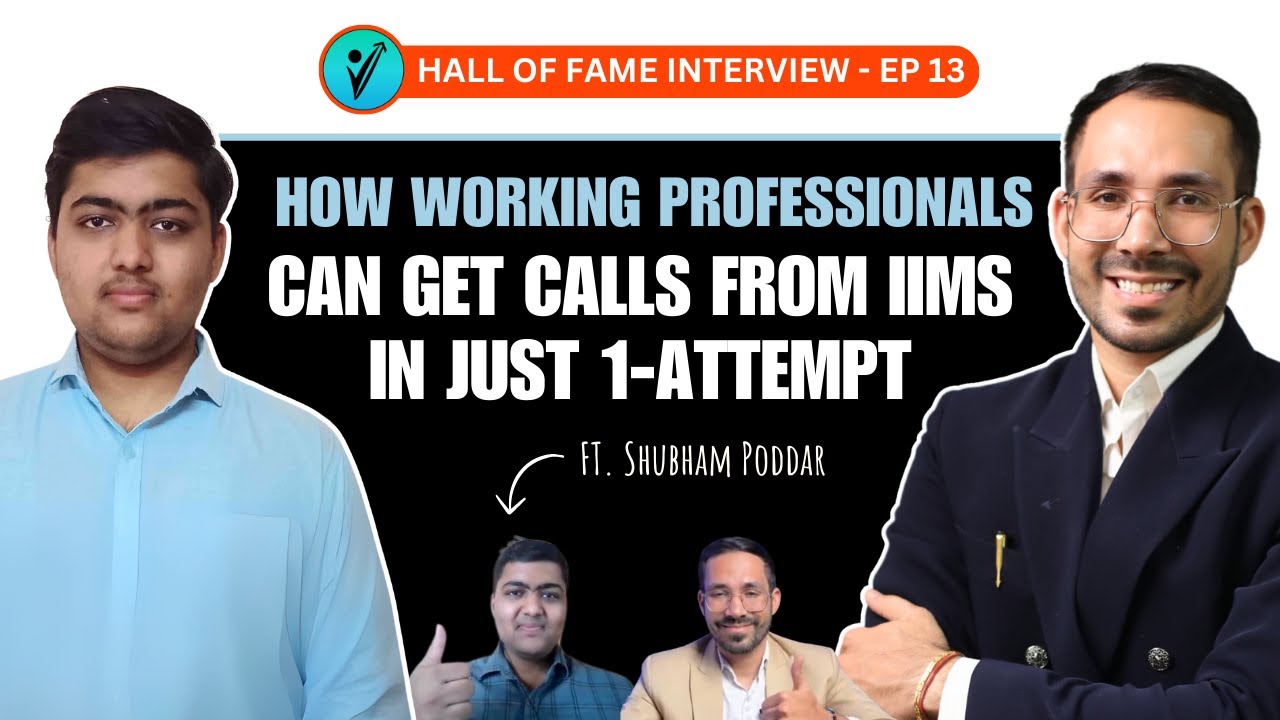 Get IIM Calls in 1 Attempt! How Working Professionals Can Crack CAT #mba #catiim