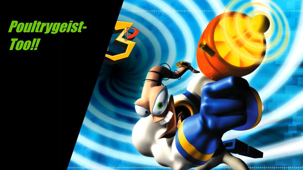 Earthworm Jim 3D Full Walkthrough Part 8 - Poultrygeist Too