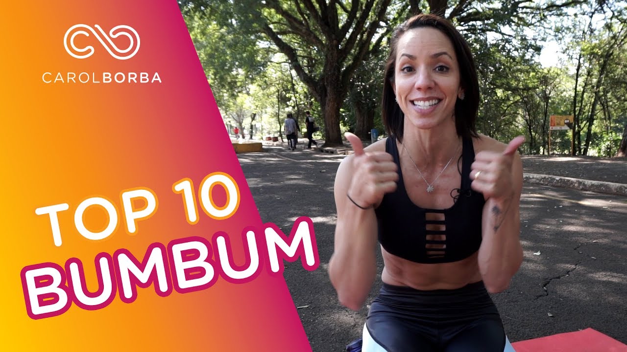 10 melhores exercícios para AUMENTAR O BUMBUM - Carol Borba