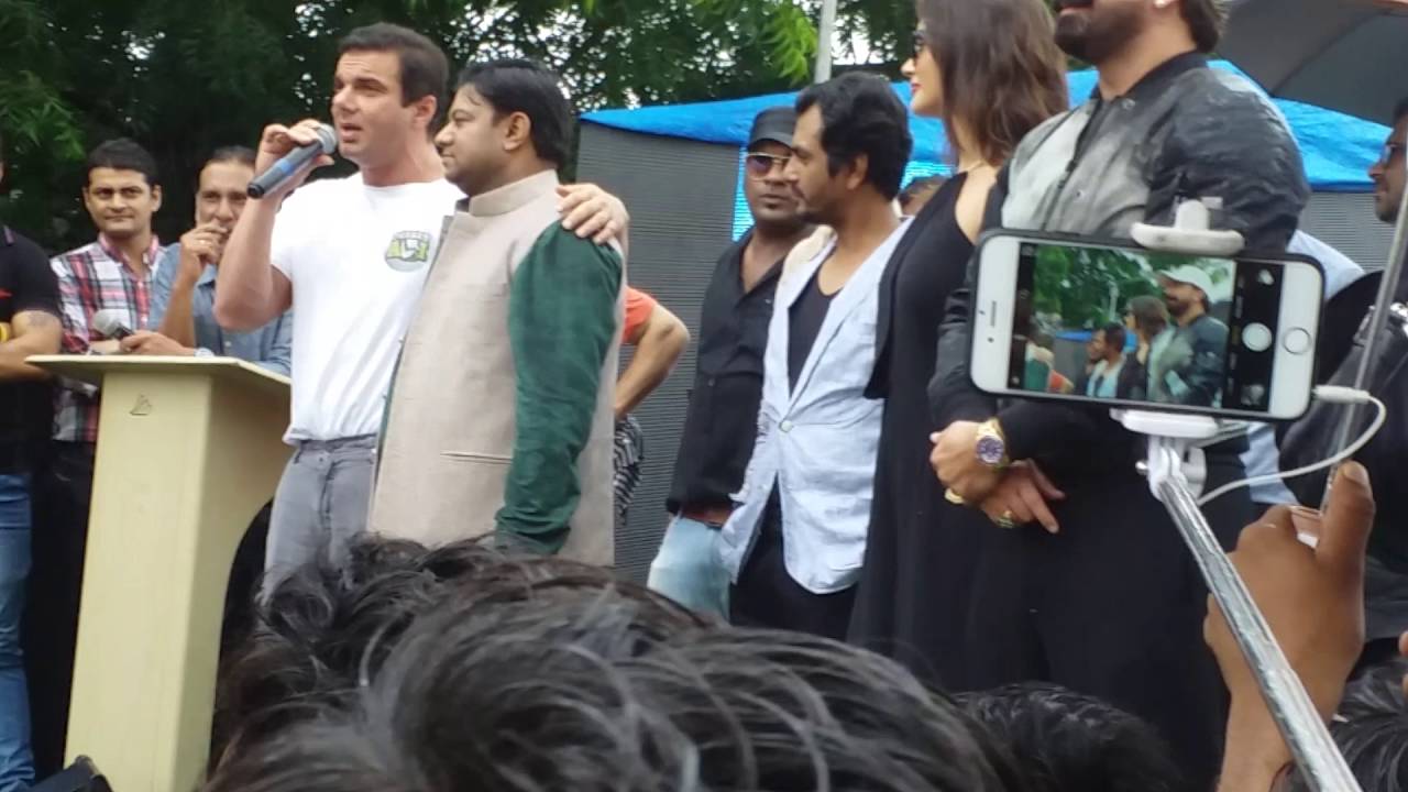 Sohail khan , nawaz uddin Siddiqui & Amy Jackson At Indore Indira  in Indore