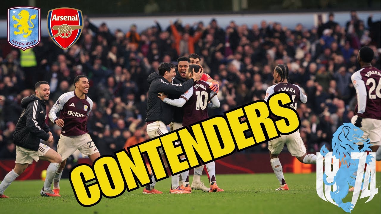 MATCH REACTION: Villa fight to the end to DISRUPT Arsenal title charge......