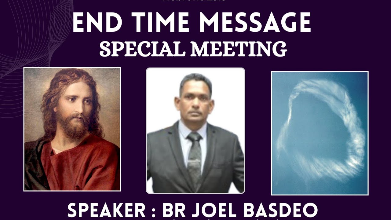 Sunday Special Meeting | 4th January 2026 | Br. Joel Basdeo Guyana (South America)