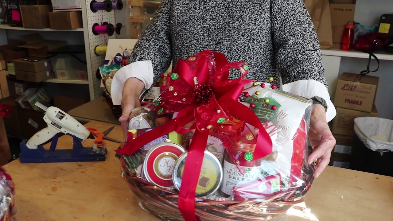 Custom Gourmet Gift Basket making by Basket Kase