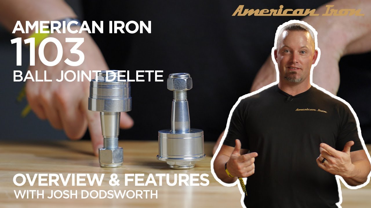 AI-1103 Ball Joint Delete™ System G2 Overview Jeep 1990 - 2017 JK TJ YJ XJ | American Iron Offroad™