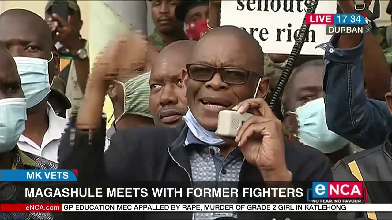 Magashule addresses former fighters | MK Vets