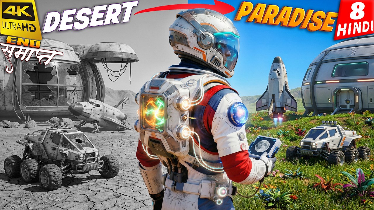 WE SAVED THE PLANET | Planet Crafter Selenea | 4K Gameplay HINDI