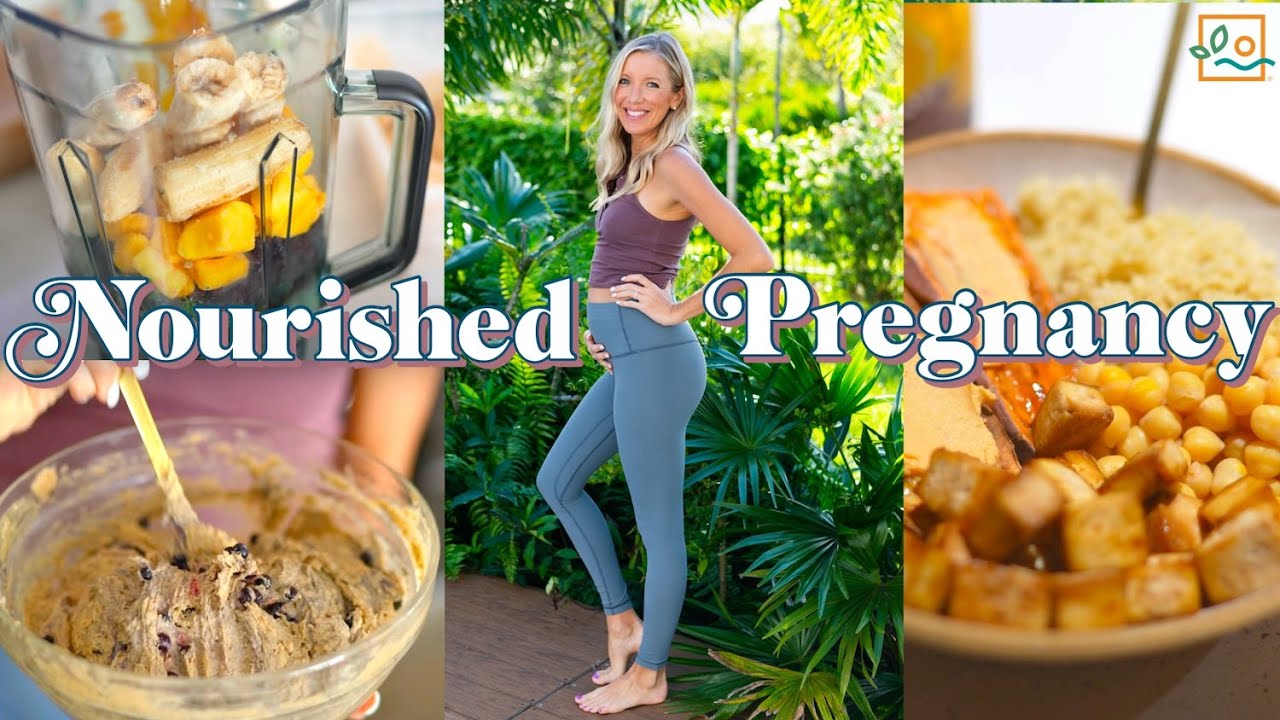 🤰🏼What I Ate Today: 3rd Vegan Pregnancy, HALFWAY THERE!