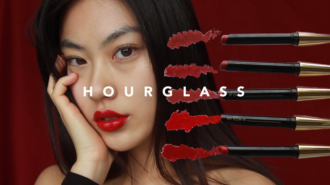 Hourglass Ultra Slim Lipstick Swatches | Haley Kim