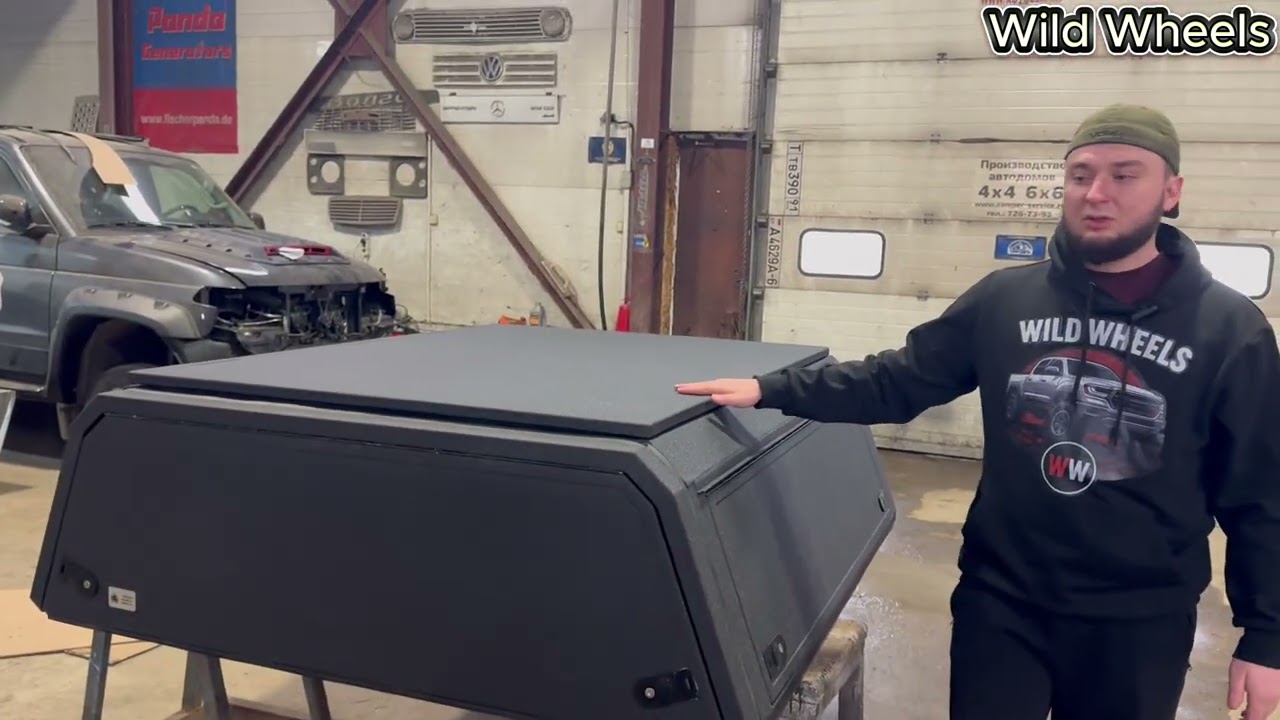 Кунг на Sollers ST8 с открывающимся верхом и задней частью 