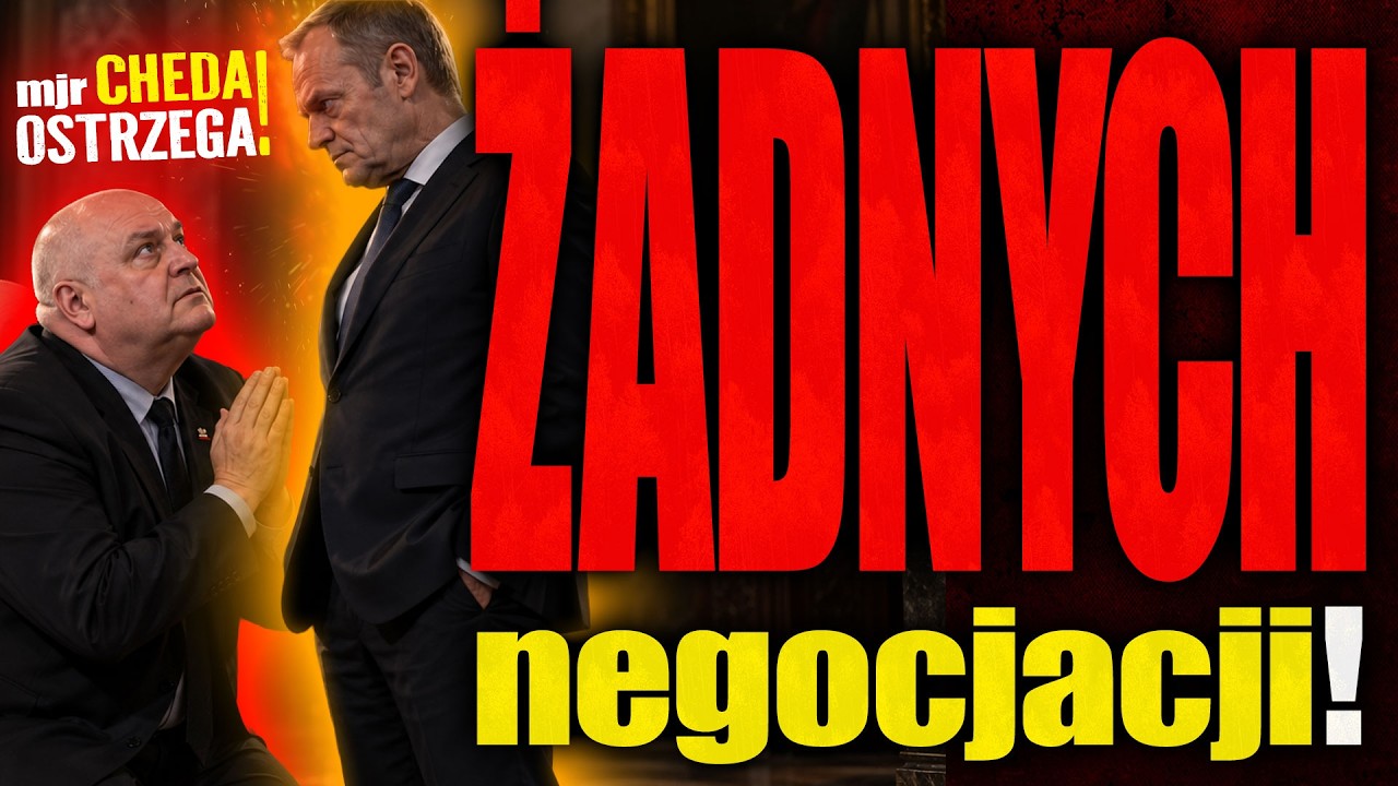 Tusk dobija Świeczkowskiego. Negocjacji o TK nie będzie. Mjr wywiadu w stanie spoczynku Robert Cheda
