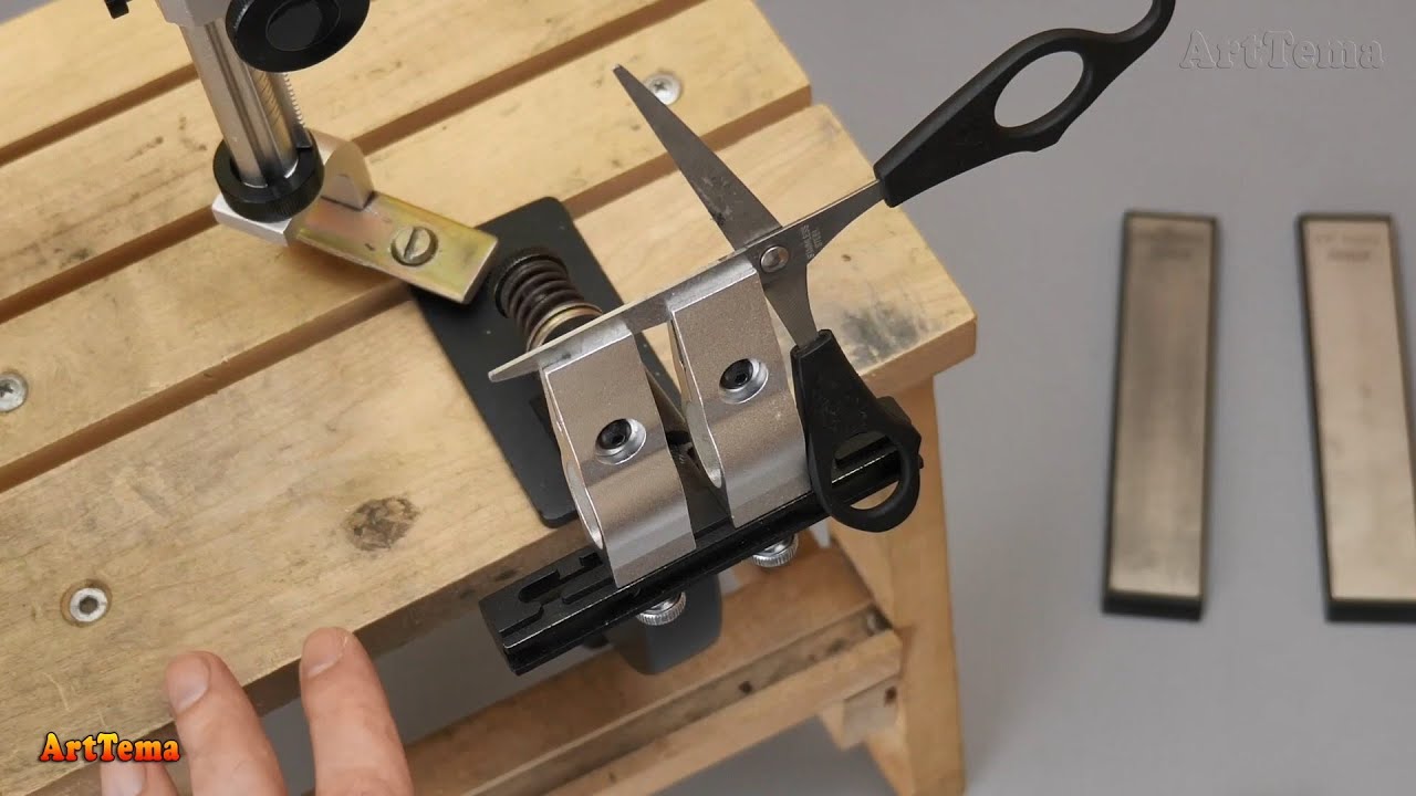 Professional Edge at Home — Easy Scissors Sharpening with Diamond Stones