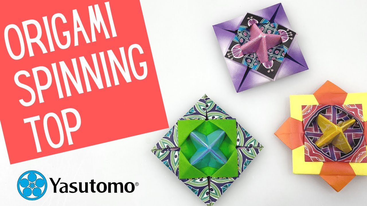 Easy Origami Spinning Top