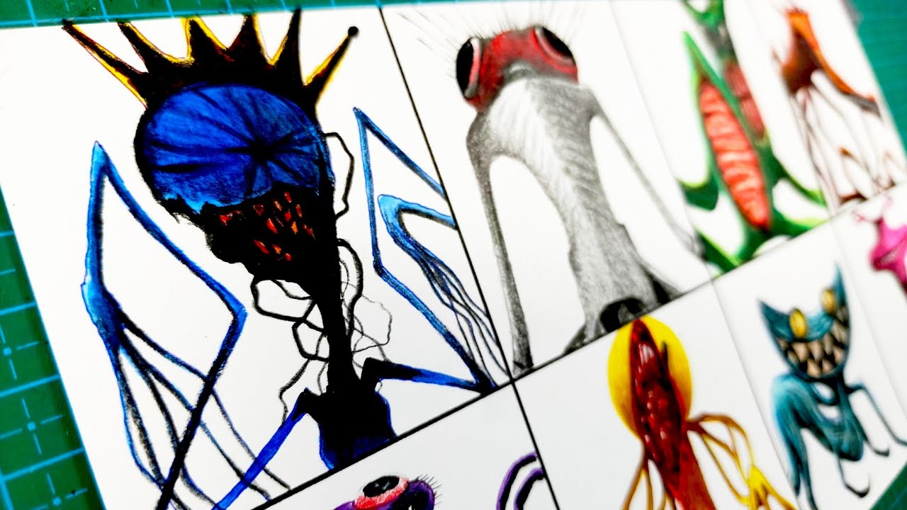 Drawing Doctor Nowhere But They Are Rainbow Friends - Which one do you think is the scariest?