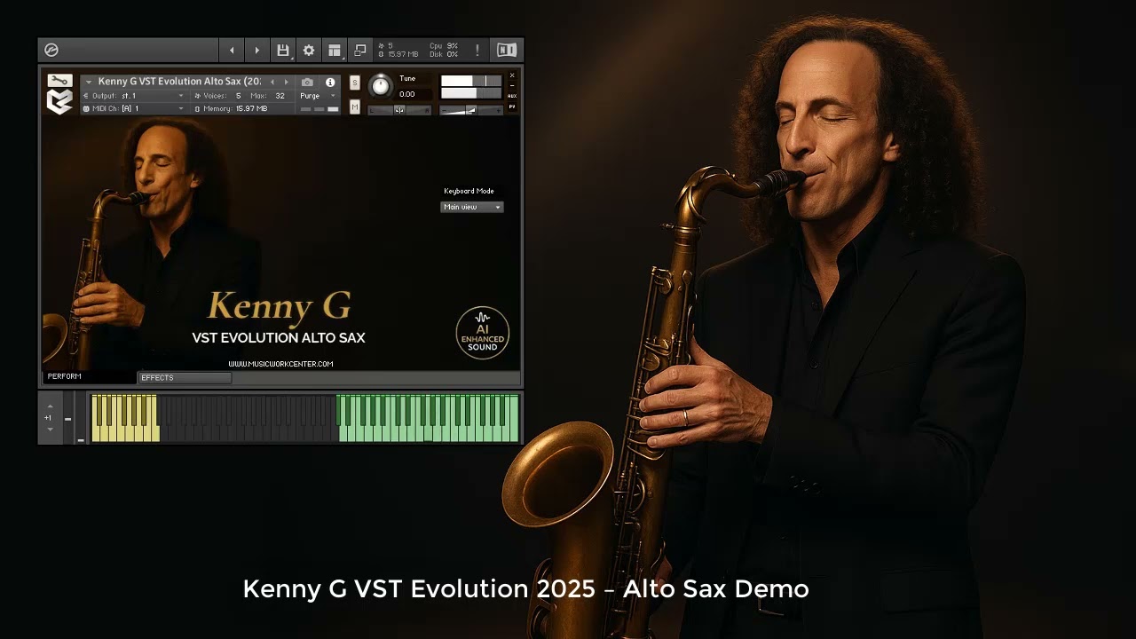 Kenny G VST Evolution 2025 &ndash; Alto Sax with Rich, Expressive Tone