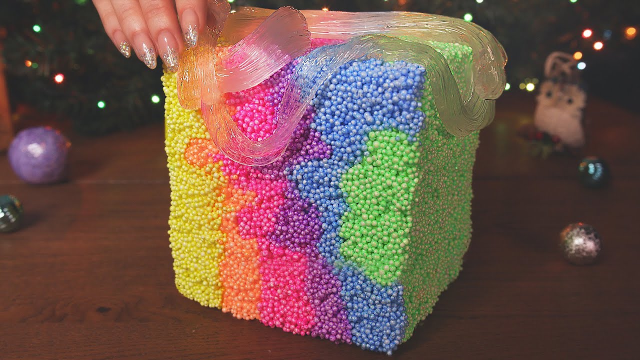 ASMR Slime Triggers to Make You Sleep and Tingle ~ ASMR No Talking