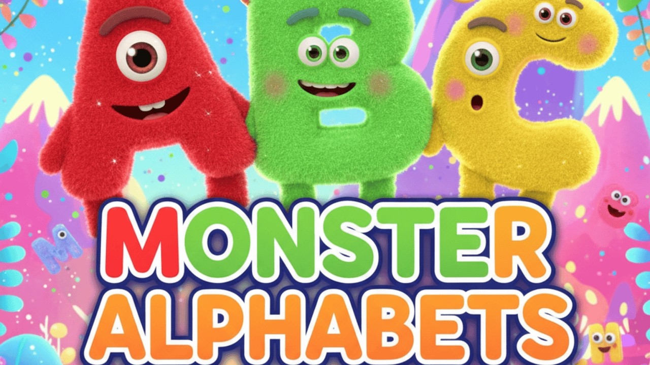 ABC Monster Alphabets | A to Z Spooky & Silly Learning | ABC Spotlight